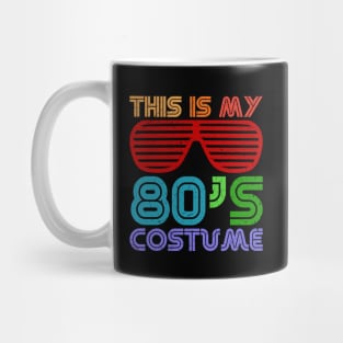 This Is My 80s Costume Retro Vintage Style Mug